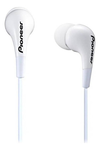 Audifonos Pioneer Secl502 Blanco In-ear Fj