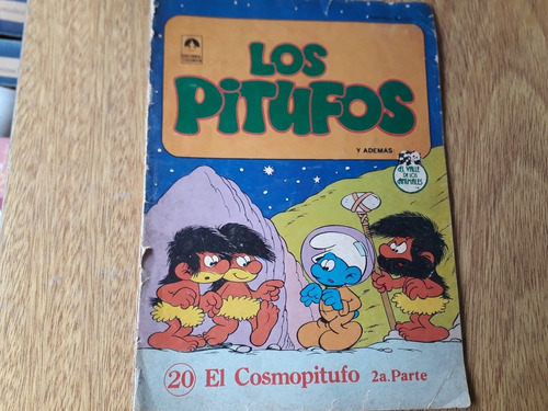 Revista Los Pitufos Nº20 El Cosmopitufo 2º Parte Detalles