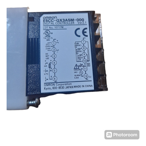 Controlador Digital Omrom E5cc-qx3a5m-000 No Facturo