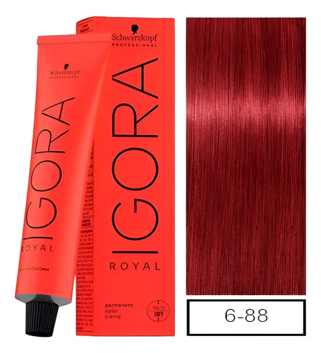Schwarzkopf Tintura Igora Royal 60gr Profesional 6-88