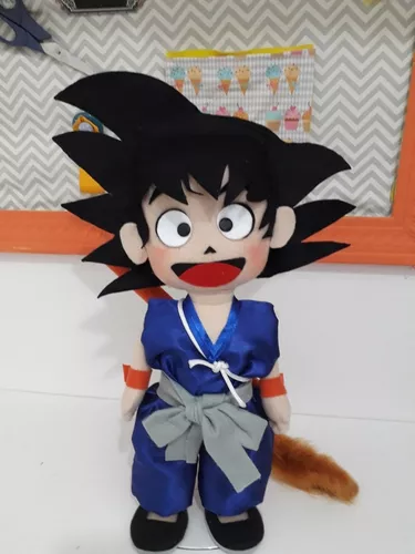 Boneco em Feltro - Goku (dragon Ball)