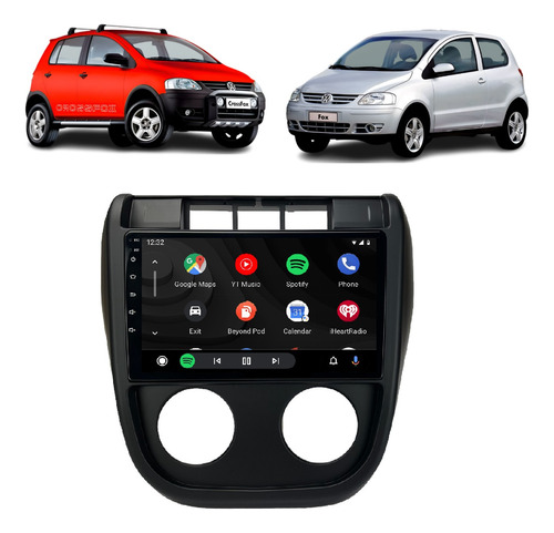 Multimídia Android Volkswagen Fox Crossfox 2003-09 8/core 4g