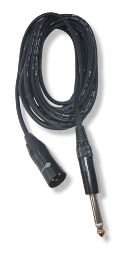 Cable De Interconexión Para Audio Xlr A 6.5mm