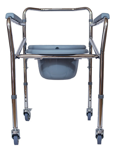 Silla Cómodo 3 En 1 Plegable Para Baño Aumento Wc Y Regadera