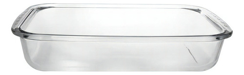 Bandeja rectangular de vidrio para lasaña 3,7 l - Marinex