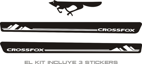 Calcomanías Crossfox Volskwagen