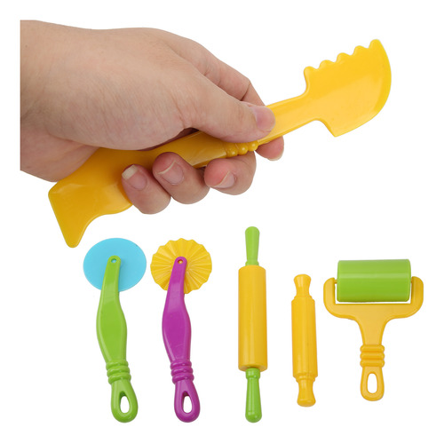 Juego De Herramientas De Arcilla Para Bricolaje, 6 Unidades,