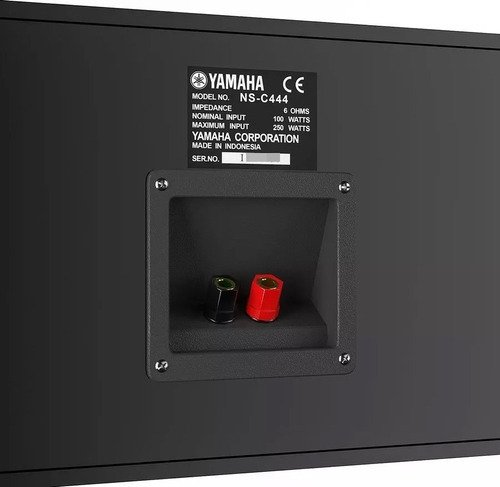 Bafle Central De 2 Vías Yamaha Ns-c444 Black Color Negro