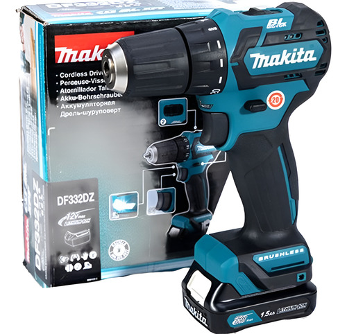 Taladro Atornillador 3/8 12v 35nm Baretool Makita Df332dz