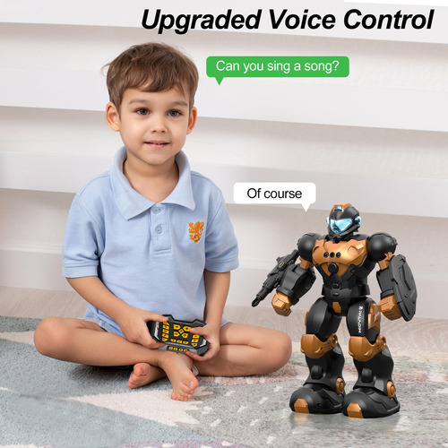 Robot Control Remoto Sonidos Niños Regalo Navidad 15