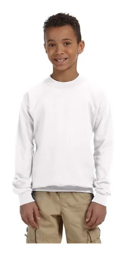 Gildan Niño G180b Blanco S