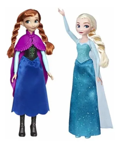 Disney Frozen Anna Y Elsa Mu eca B sica