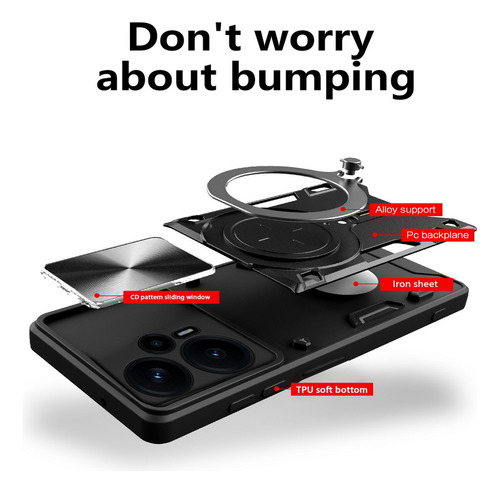 Funda Con Magnético Compatibilidad Redmi Poco F5 5g/ Note