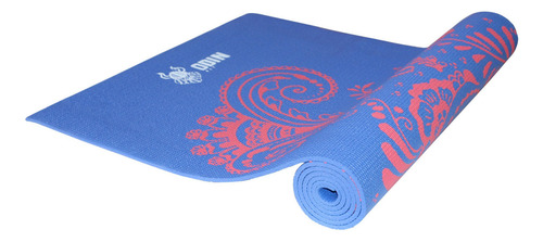 Tapete Para Yoga Estampado Colchonete Pilates Pvc Odin Fit