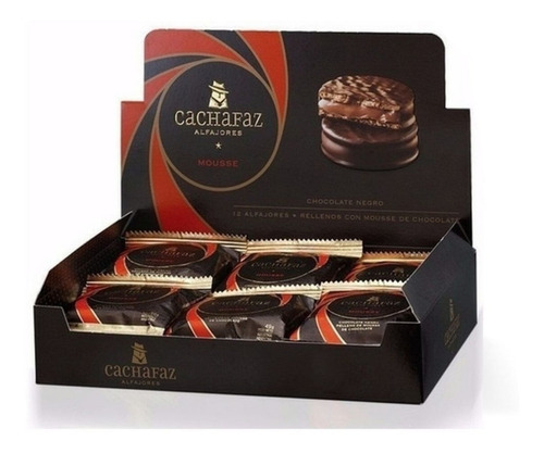 Alfajor Mousse Cachafaz X12 Unidades Mejor Precio