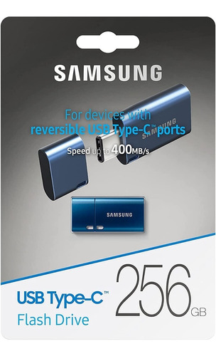 Samsung Memoria Usb Type-c 400mb/s 256gb Metal Impermeable