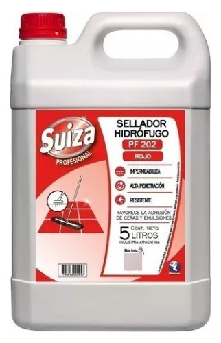 Clinsy Suiza  Curador Sellador Rojo X 5000 Cc