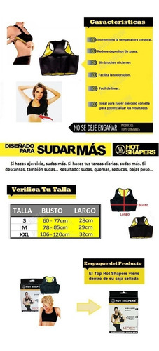 Top Hot Shapers Tecnologia Neotex Faja.