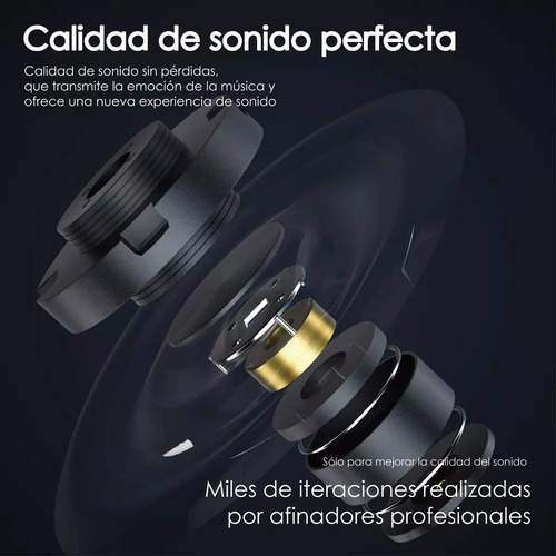 Orilwoya Audífono In-ear Para iPhone Android samsung xiaomi huawei motorola vivo oppo R Serie 30 Bluetooth