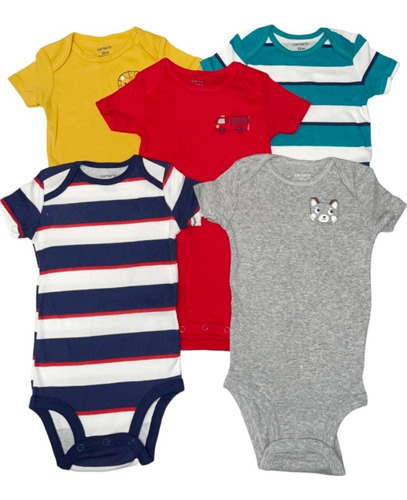 Pack X 5 Bodys Carters Originales