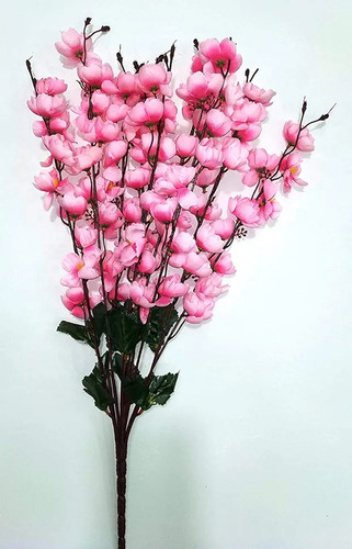 50 Ramos De Flores De Cerezo Artificial, 7 Varas.