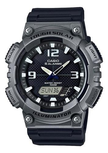 Casio Aq-s810w-1a4vcf Reloj Negro De Cuarzo Con Pantalla Ana