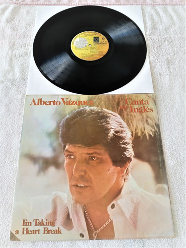 Alberto Vazauez Lp Canta En Ingles Im Taking A Heart Break (Usado)