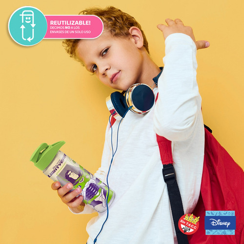 Imagen 6 de 10 de Botella Refill Disney Reutilizables Mineralizadas 750 Ml