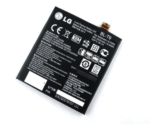 Bateria LG Bl-t9 Original Google Nexus 5 D820 D821 2300mah