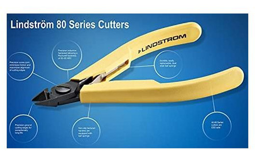 Pinza De Corte Diagonal Lindstrom, Microbisel, Multicolor,