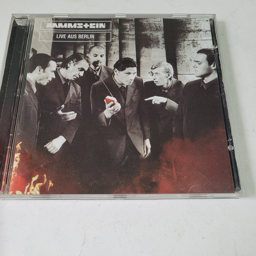 Cd,rammstein, Live Aus Berlin,made In Usa,1999,caballito  