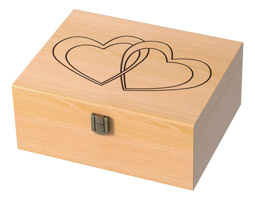 Caja De Recuerdos, Caja De Memoria De Doble Corazón De...