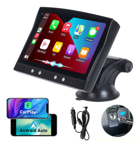 Autoestereos Pantallas Portátil Carplay Bluetooth 7 Pulgadas