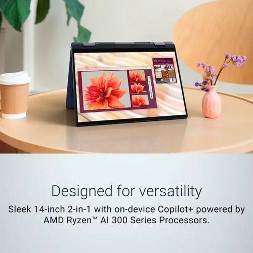 Dell Plus 2-in-1 14 Fhd+ Touch Ryzen Ai 7 350 16gb 1tb Ssd Azul Medianoche (Usado)