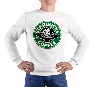 Polera Coffe Felix (d1683 Boleto.store)