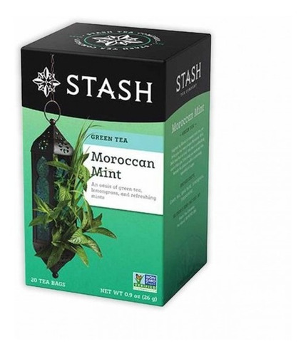 Te Stash Green Tea Moroccan Mint 2 - Unidad a $1166