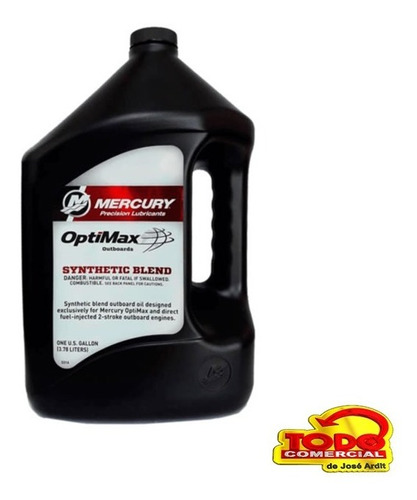 Aceite Mercury Optimax Synthetic Blend 2t. Tc