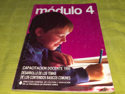 Módulo 4 / Capacitación Docente 1995 - Dirección Cultura