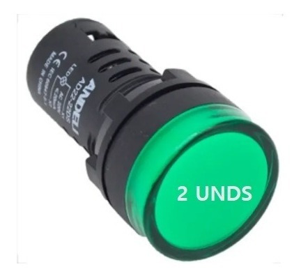 Luz Piloto Led 220v Verde