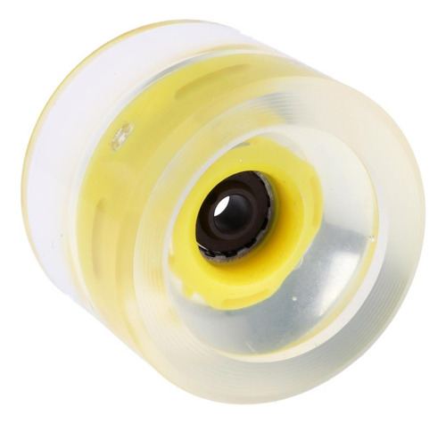 8pcs 70mm Magnético Light Up Skateboard Longboard Ruedas