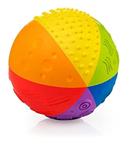 Bola Sensorial De Goma Natural De 4 '' Rainbow '