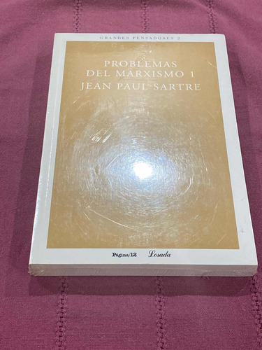 Problemas Del Marxismo. Jean Paul Sartre. Losada