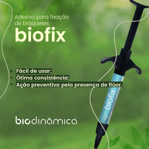 Cola Para Braquetes Aparelho Ortodôntico Biofix Biodinâmica