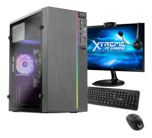 Imagen 1 de 6 de Xtreme Pc Amd Radeon R5 A6 9500 8gb 1tb Monitor 21.5 Webcam