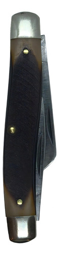 Navaja Plegable Vintage Schrade Old Timer 8ot Senior Mango Café