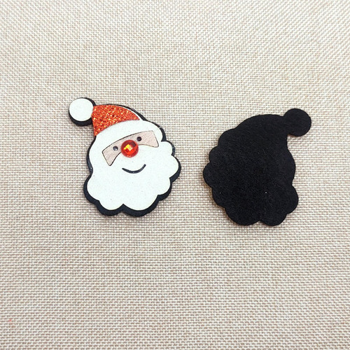 3 X 10 Piezas De Parches Navideños, Árbol De Papá Noel