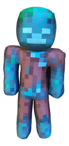 Peluche Minecraft Ahogado Drowned