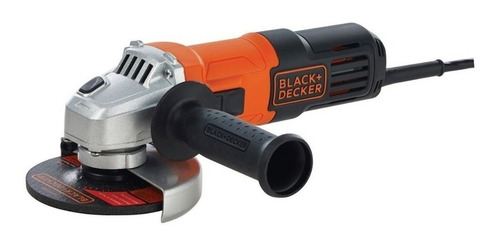 Imagen 2 de 4 de Amoladora Angular Black & Decker 650w G650 -ynter Industrial