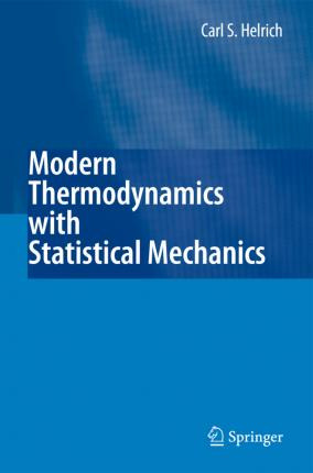 Libro Modern Thermodynamics With Statistical Mechanics - ...