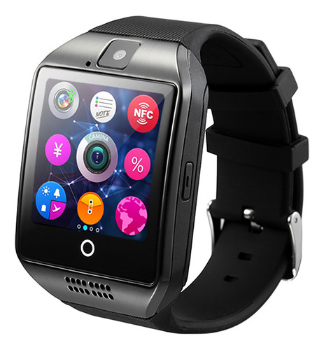 Q18 Bluetooth Plug And Talk Smartwatch Pantalla Curva